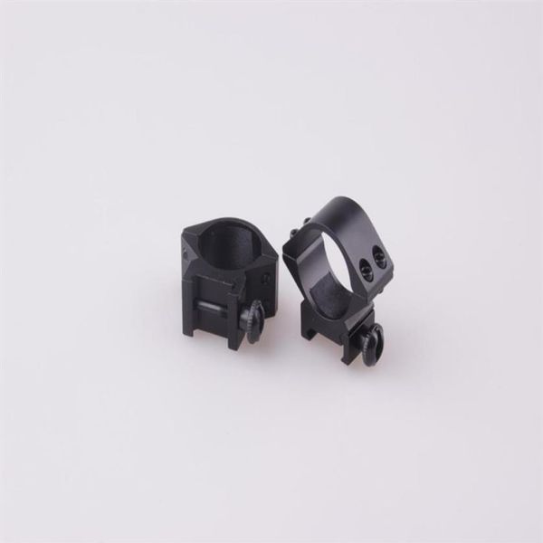 Anillos de montaje de visor Weaver de 30mm, 2 uds., anillos de montaje de riel Picatinny de perfil bajo 1493913206t