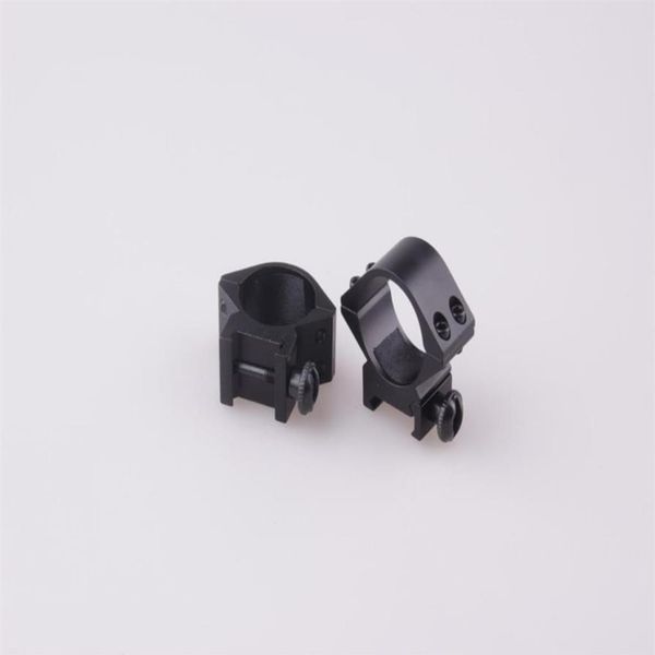 Anillos de montaje de visor Weaver de 30mm, 2 uds., anillos de montaje de riel Picatinny de perfil bajo 14939132829