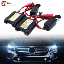 2 STKS 35W 55W Ontstekingseenheid Blok H1 H3 H7 H8 H9 H11 9005 9006 H4 HID Digital Xenon Universele Ballast Conversiekit