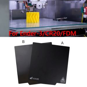 2pcs Pièces de l'imprimante 3D Base magnétique Bande de lit de lit Soft Magnetic Build Surface Flex Plaque flexible Autocollant de lit chauffant pour Ender-3