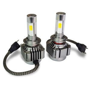 2pcs 40W 4800LM H7 lumière LED phare de voiture 6000K ampoule de conversion de véhicule