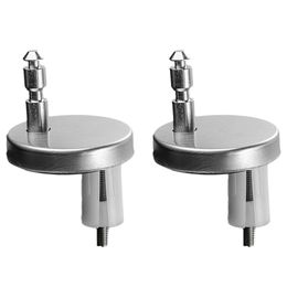 2pcs 45/55/60 mm Tornillos de bisagra de la tapa del inodoro para la cubierta del baño Bisagra del asiento Conector de fijación Accesorios de hardware de inodoro