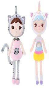2pcs 45cm Nouveau Metoo Cat Doll en peluche en peluche Animal Kids Toys For Girl Girls Birthday Christmas Gift VIP pour entier 20126792555