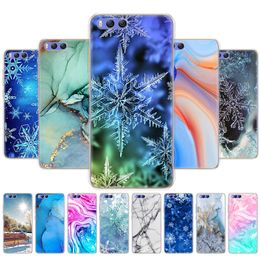 Voor Xiaomi Mi 6 Case Soft TPU Silicon Back Phone Cover Voor Mi6 Xiomi Xiaomi6 Tas Marmer Sneeuwvlok Winter Kerst