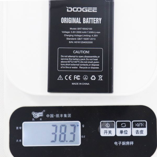 2PCS 5PCS 10PCS 20PCS 2000MAH BAT16542100 Batterie pour Doogee x9 Mini 5.0inch