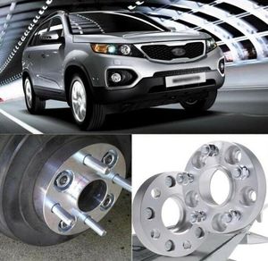 Adaptateurs d'espacement de roue hubcentriques, 2 pièces, 5X1397 953CB, 25MM, pour Kia Sorento 20024059383