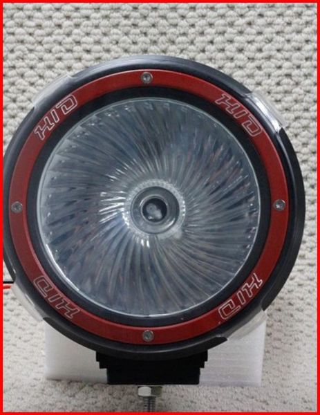 2 uds 7quot 3555W HID XENON luz de conducción todoterreno SUV ATV 4X4 4WD foco de cristal helicoidal único 12V4144767