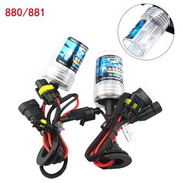 2PCS 880 881 HID BUBBES AC HID LUMIÈRES DE REMPLACEMENT XENON 4300K 6000K 8000K 12000K LAMPES DE XENON BRIGHT HIGH