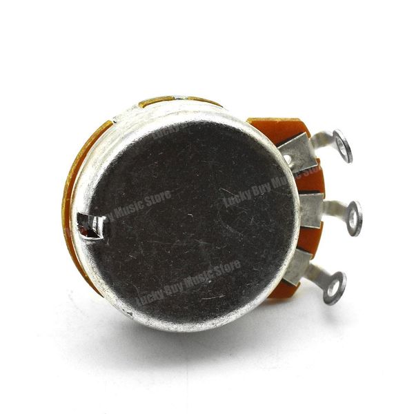 2PCS A500K / B500K / A250K / B250K Big Potentiomètre Pot Splid Guitar Guitare Bass Bass Amp Tone Volume 18 mm Pièces d'arbre