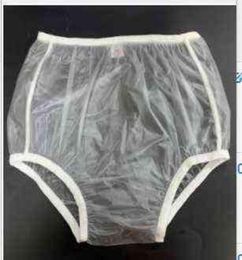 2 pièces ABDL couches pour adultes pvc réutilisable bébé pantalons couches onesize en plastique bikini pantalon ddlg adulte bébé sous-vêtements couches 2111033496811