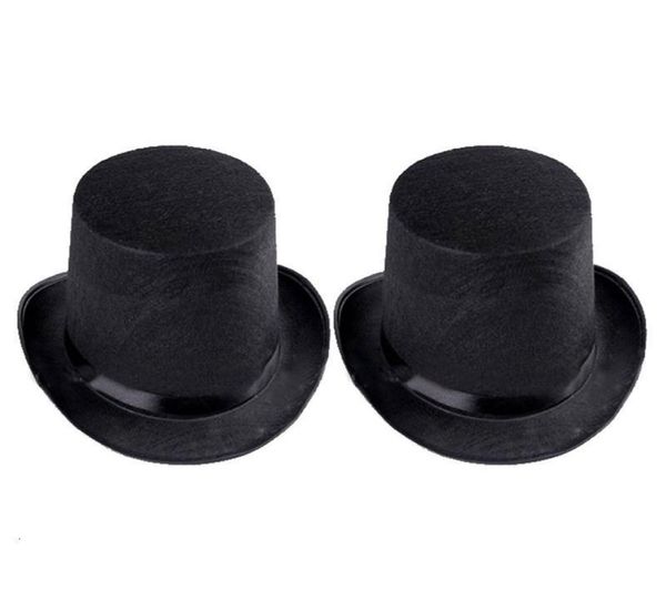 2pcs Adult Festival Cap Softhat Feel Hats Creative Magic Hat Decorations Dress Up Props for Show Cosplay Prom Party5143831