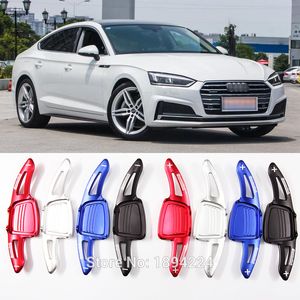 2pcs Aluminum Car Steering Wheel Shift Paddle Shifter Extension For Audi A5 2017-2018