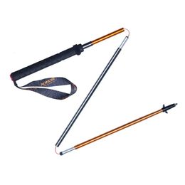 2pcs Aonijie Z-Pole pliant Ultralight rapide verrouillage de randonnée Polon de randonnée Pole course de randonnée Stick Walking Stick Fibre carbone 240416