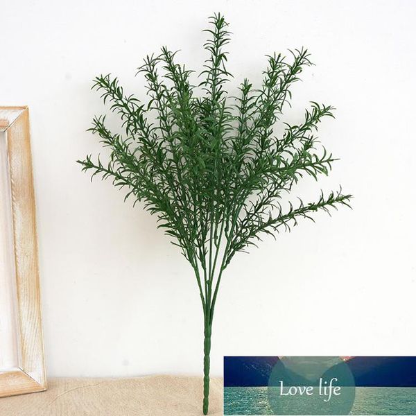 2 pièces artificielle romarin en plastique Simulation verdure plantes fleurs artificielles 40 cm pour mariage maison hôtel fête décoration