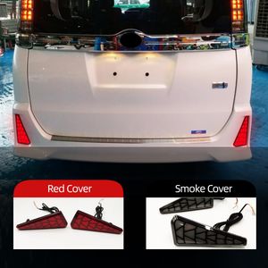 2 pièces Auto éclairage LED antibrouillard arrière pour Toyota NOAH VOXY série 80 feu stop pare-chocs arrière décoration lampe
