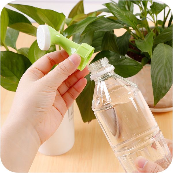 2pcs / sac Bouteille Sprinkler PVC Plastique Jardin Pratique Sprayler Sprinkler Plante Arrosage Buse outil de buse Petite buse Sprinkler Head