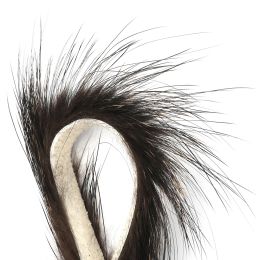 2pcs Beaver Hair Bowstring Shock Dumideur Recurve Bow Stabilising Awards Absorber Sofer et lisse Absorbeur de chasse