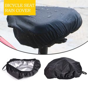 2 stks Fietszitting Regendekking Outdoor Waterdicht Elastisch Stof- en Regenbestendig UV Protector Bike Saddle Cover Bike Accessoires