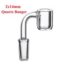 2 teile/schachtel 14mm Männliche Quarzglas Schüssel Für wasserpfeife Shisha Bong