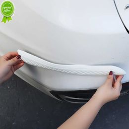2-stcs auto body bumper protector strip deur achteruitkijk spiegel anti-bollisie anti-scrating rubber PVC beschermende stickers mikkers