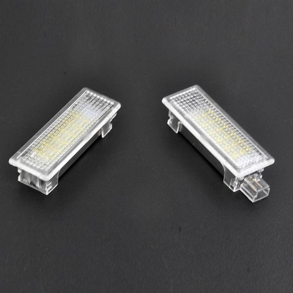 2 pièces voiture LED courtoisie pied sous porte lumière pas d'erreur pour BMW 1 3 5 7series E87 E90 E92 E93 F10 E60 E61 F10 X1 X3 X5 X6 Z43429