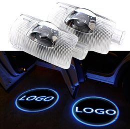 Auto led deur welkom logo licht laser decoratie schaduw projector licht voor to yota auto -accessoires