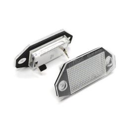 2 -stcs auto led licentummerplaat licht voor Ford Mondeo MK3 2000 2001 2002 2003 2004 2005 2006 2007 4/5 deur Canbus Auto Lamp