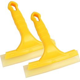 2pcs Car Silicone Water Wiper Nettoyer Scraper Blade Screegee Auto Véhicule de pare-brise ACCESSORIES DE LAVEMENTS 2B03B