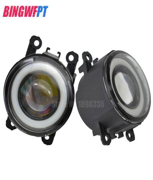 2 uds estilo de coche LED luces antiniebla delanteras Ojo de Ángel para Peugeot 207 307 407 607 3008 SW CC VAN 200020137259121