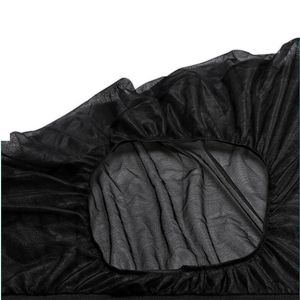 Pare-soleil pour fenêtre latérale de voiture, 2 pièces, couverture de protection contre les UV, maille de Perspective, accessoires universels, les fenêtres peuvent être ouvertes 271M