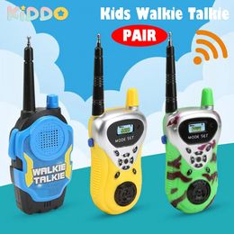 2pcs Childrens Walkie Talkie con un rango de 50 metros UHF Wireless atado Walkie Talkie Childrens Teléfono móvil Padres Juguetes 240517
