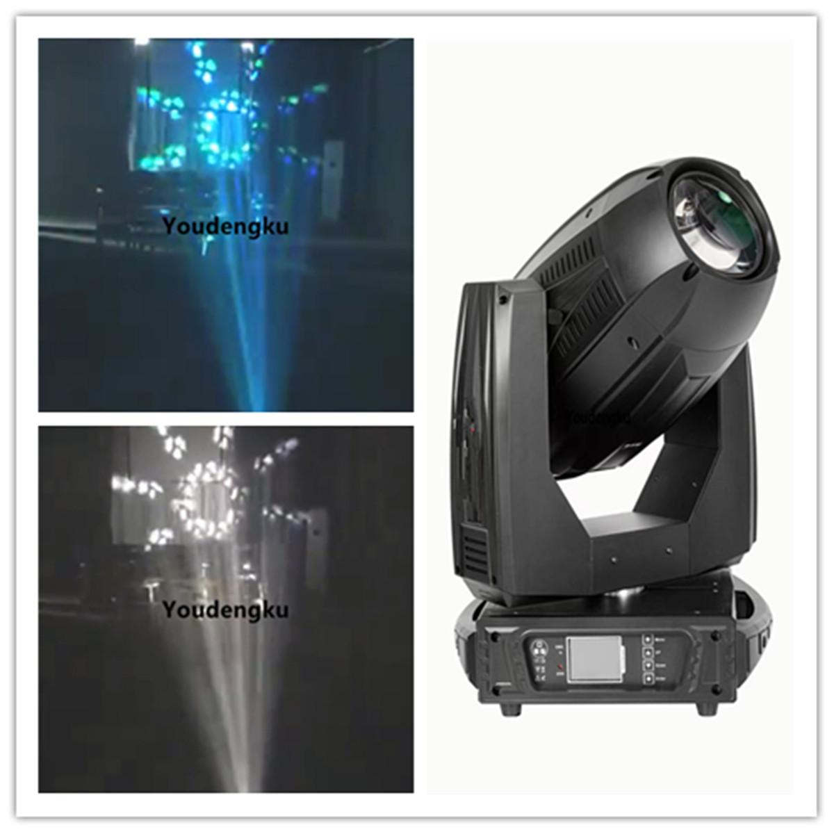 2pcs 18R beam 380w moving head light strong stage beam 380 movingheads wash spot lighting