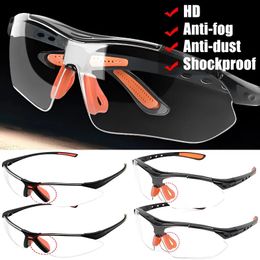 2 stuks Clear Eye Zand Preventie Winddicht Veiligheid Rijbril Geventileerde Bril Werk Laboratorium Goggle Bril 231221