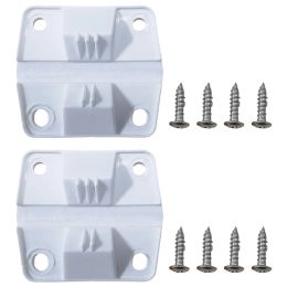 2pcs Kit de charnière plus refroidie pour coller de charnière en plastique Coleman Feed Plastic Set de remplacement Vis 5283-1141 pour la boîte à extérieur de boîte isolée