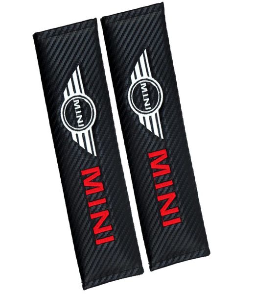 Housse de protection en flanelle de coton et fibre de carbone, 2 pièces, pour Mini Cooper 2011 2012 2013, accessoires 5425668