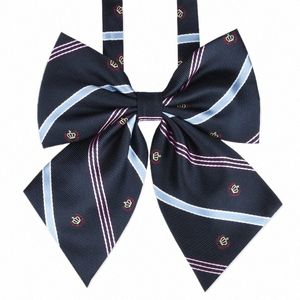 2pcs mignon japonais / coréen uniforme scolaire Accories Bow-noeud Cravate Filles Belle Bowties Design Noeud Cravate Cravate Réglable L1Wp #