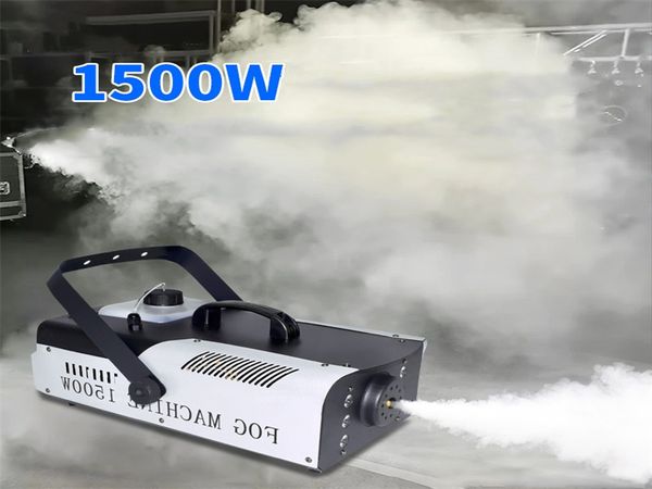 Máquina de humo DMX de 2 uds., máquina de haz de niebla de 1500W para equipo de escenario de barra de discoteca Dj con control remoto