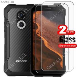 2PCS POUR Doogee S61 Pro 6.0 "HD Verre Trempé De Protection Sur DoogeeS61 S61Pro DoogeeS61Pro Film Protecteur D'écran De Téléphone Couverture L230619