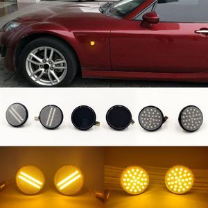 2 Stuks Voor Mazda MX5 MX-5 MK1 MK2 MK3 Richtingaanwijzer Led Zijmarkeringslicht Repeater Lamp 1989 1999 2000 - 2013 2014 2015174o