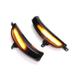 2pcs pour Renault Koleos Hy 2011 2012 2013 2014 2015-2017 LED de lifting Dynamic Turn Signal Light Side Mirror Indicateur séquentiel