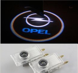 Projecteur Laser de LOGO de voiture, 2 pièces, lumière d'ombre fantôme, lumières de porte sous les flaques d'eau pour Opel Insignia8483561