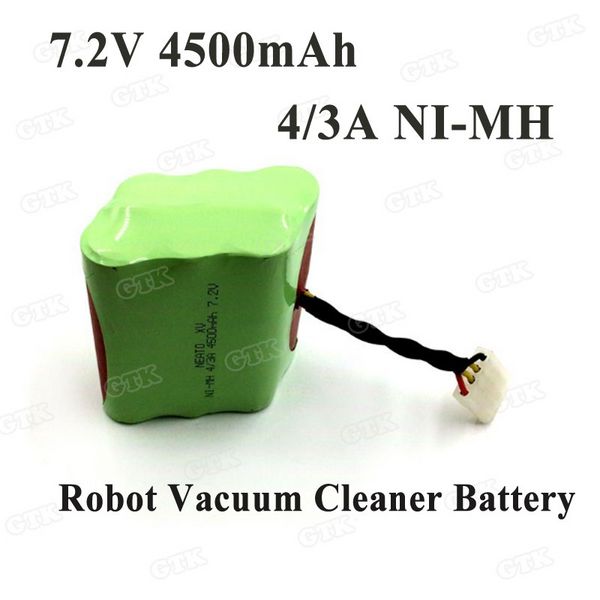 2 pièces GTK 7.2v 4500mah 17670 ni-mh batterie rechargeable 4/3A 1.2V pour aspirateur XV-11 XV-12 XV-14 XV-15 XV-21