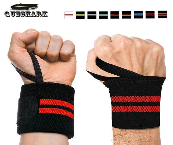 2PCS Gym à main enveloppe du poignet Poids de poids enroulé les gants CrossFit Powerlifting Support Support Sport Sport