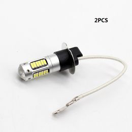 2PCS H3 10W 30 SMD-4014 LED antibrouillard de voiture, DC 12V-24V (lumière blanche)