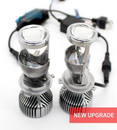 2 pièces H4 G6 sans ventilateur LED HiLow MINI projecteur lentille phare pour voiture clair double faisceau modèle 12 V 5500 K pas de problème astigmatique 70 W 127200019