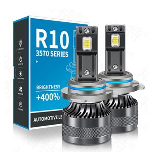 2 uds H4 H7 H8 30w faro Led de coche H9 H11 H3 9005 9006 LED 12V luz antiniebla automática H1 lámpara Turbo 10000LM 6000K estilo de coche R10