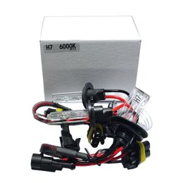 2 Stuks H7 Hid Xenon Gloeilamp 4300K 5000K 6000K 8000K 10000K 12000K auto Koplamp Koplamp 35W 55W Vervanging Auto Lichten