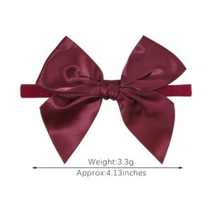 2 pièces accessoires de cheveux 1 pièces bébé nœuds bandeau bandes de Satin pour filles mignonnes bandeaux nouveau-né chapeaux enfants en gros