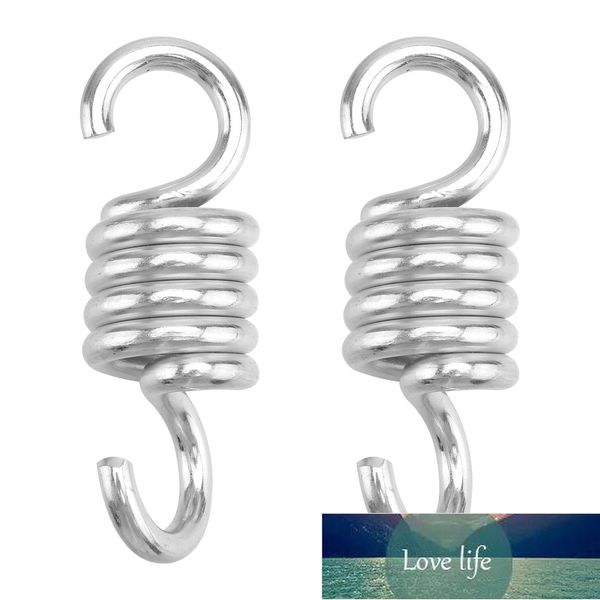 2 pièces hamac chaise suspendue porche balançoire ressort robuste en acier inoxydable hamac balançoire double crochets pivotants 6.7mm 7mm 8mm A50