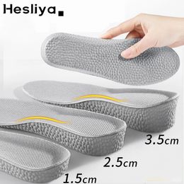 2pcs Hosting Sole invisible invisible femmes unisexes rehaussez les coussinets à insert eva levage de talon arche de talon